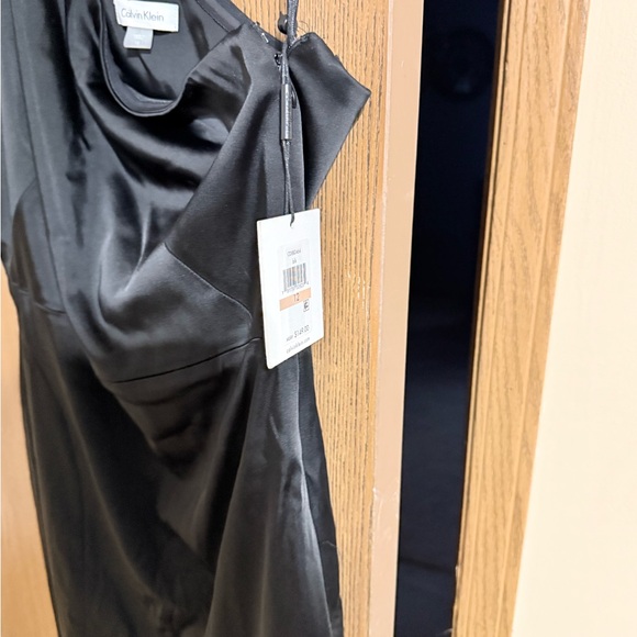 Calvin Klein Black One-Shoulder Dress - Picture 4 of 11